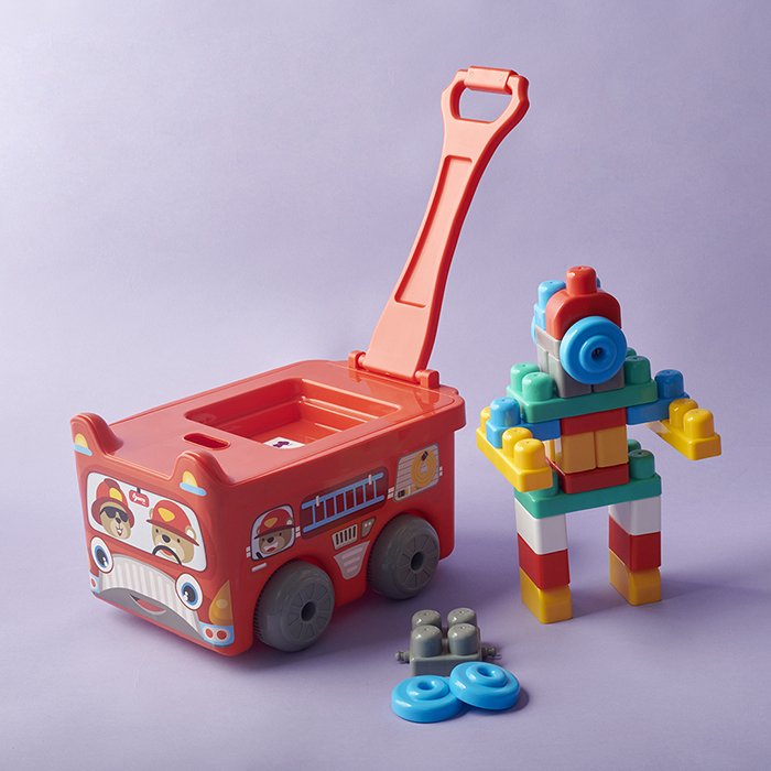 Building Block in Trolley (Fire)