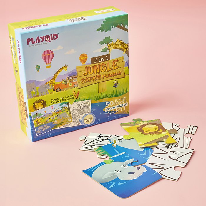 2 IN 1 JUNGLE SAFARI