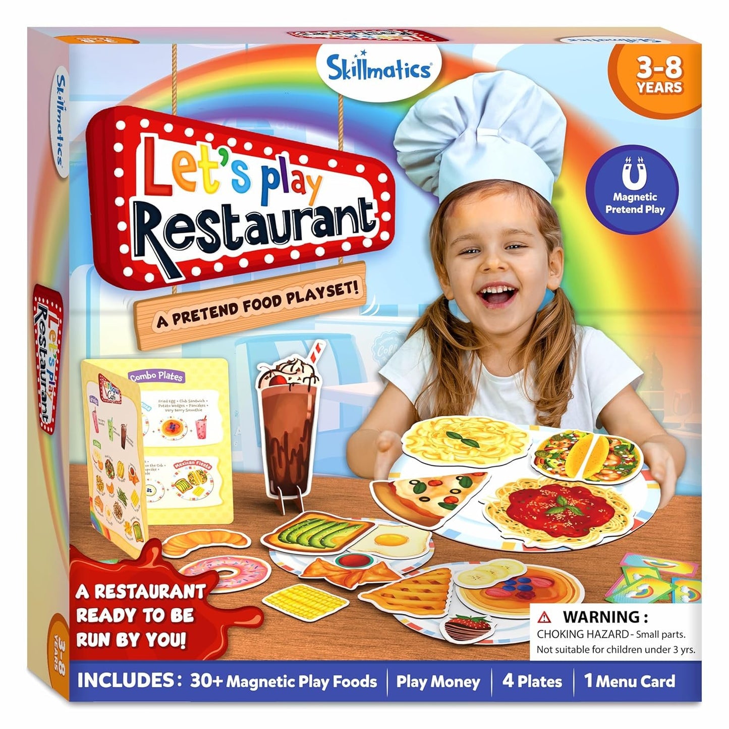 Lets Play Restaurant Magnetic
