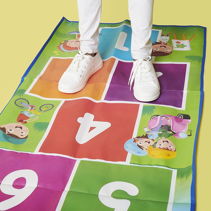 Hopscotch mat Count and Jump