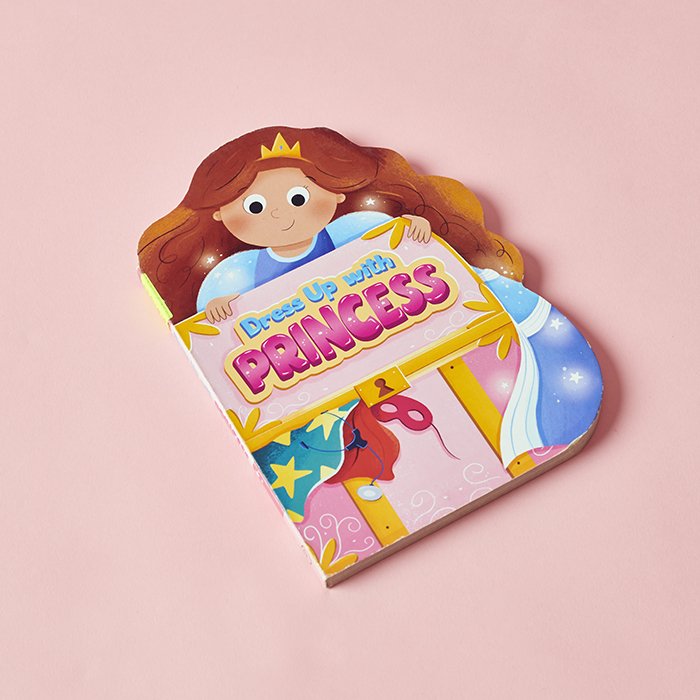 Dress up with Princess (Shaped Board Book)