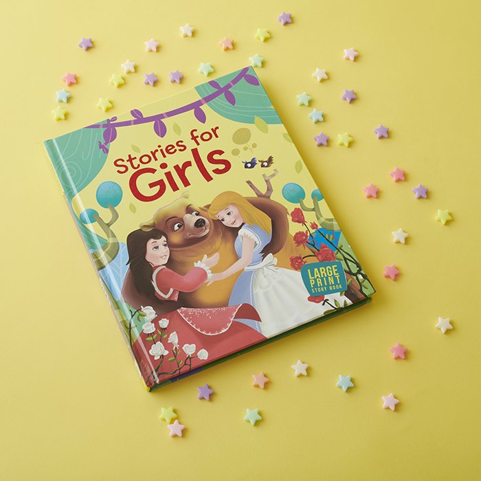 LARGE PRINT STORIES FOR GIRLS