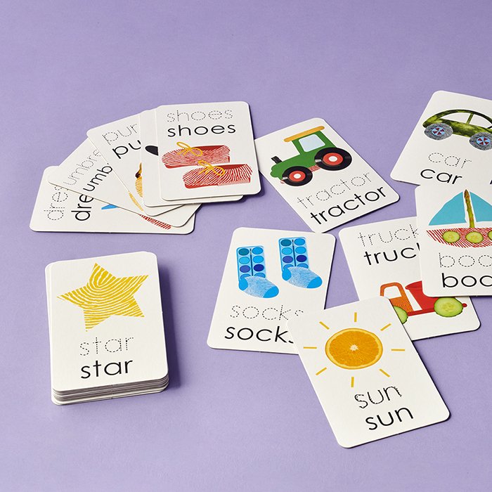 Alphaprints: Wipe Clean Flash Cards Words