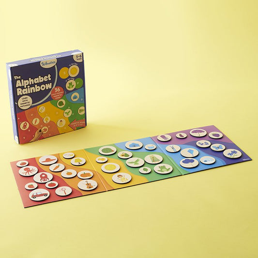 Magnetic Match-Alphabet Rainbow