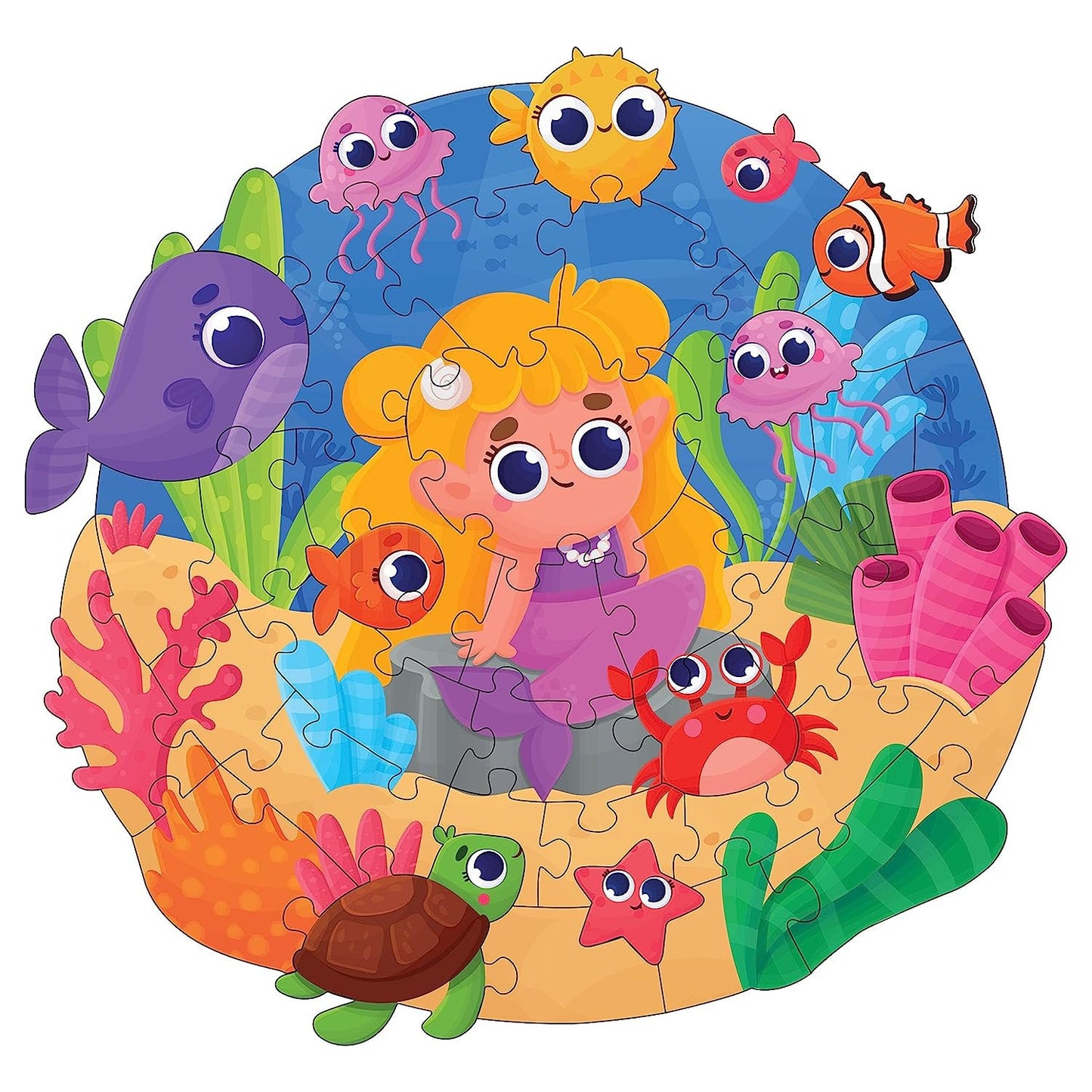 Mermaid Underwater - 41 pieces