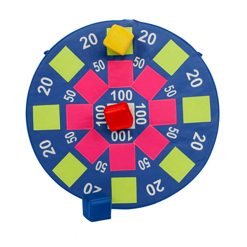 Ball throwing target