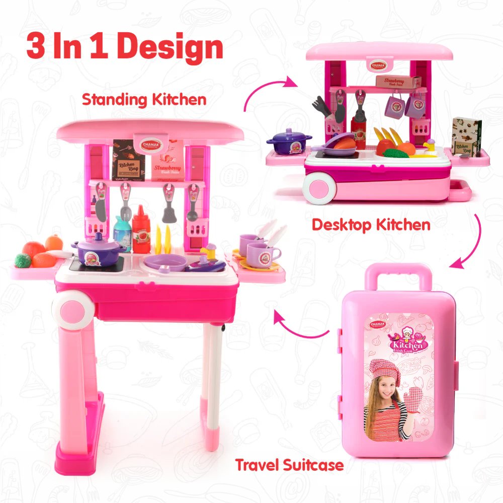 Big Kitchen Set Trolley