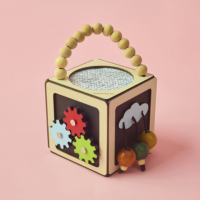 Wooden Activity Busy Cube