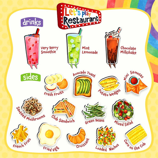 Lets Play Restaurant Magnetic
