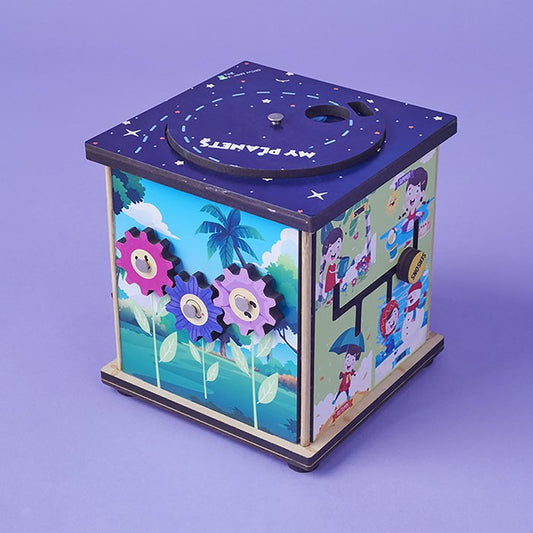 6" Galaxy Activity Busy Cube