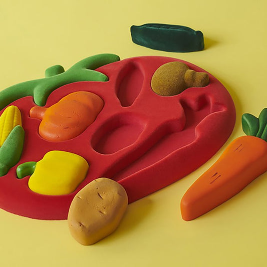 3D Shape Sorter Vegetables