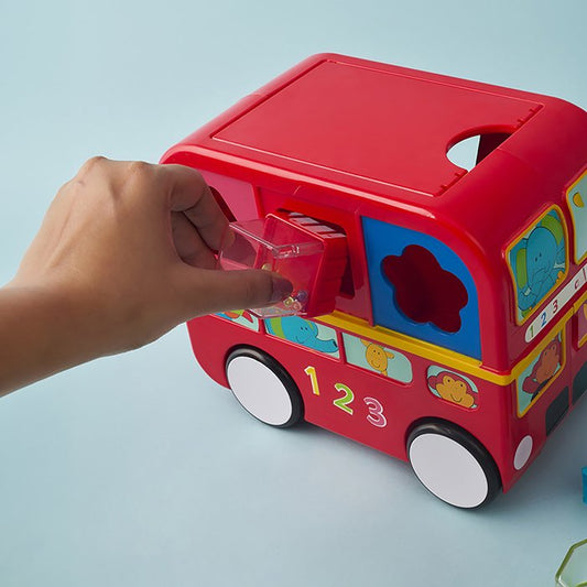 ELC Shape Sorting Bus-Red