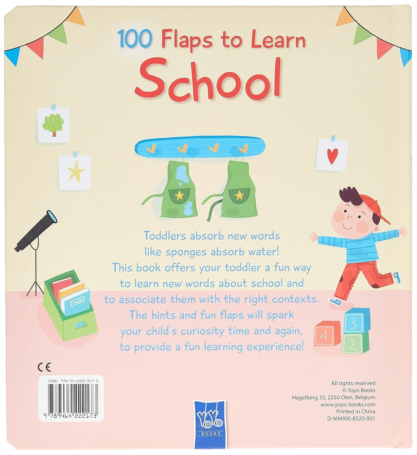 100 Flaps To Learn School