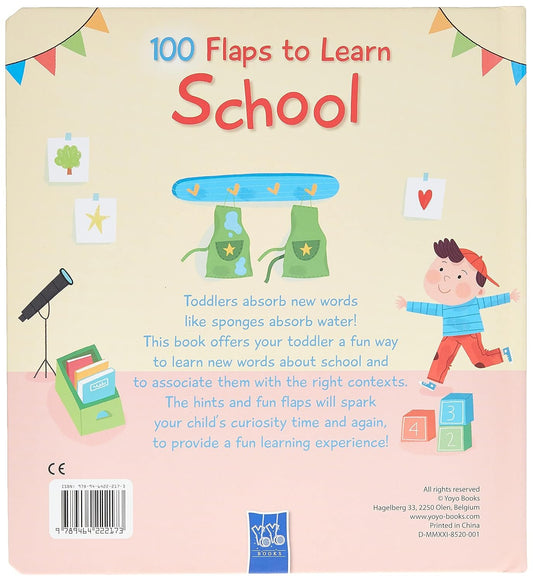 100 Flaps To Learn School