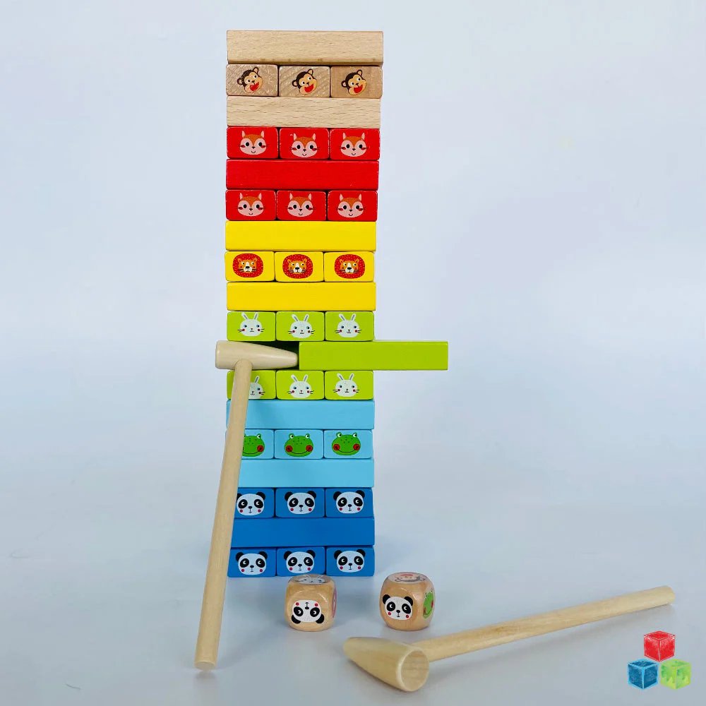 Jungle Tumble - Wooden stacking game