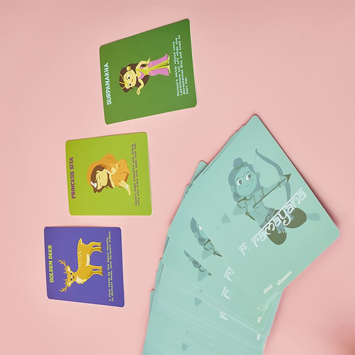 Ramayana combo - Peg dolls, memory cards and snap cards