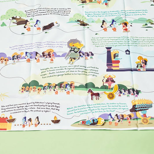 Ramayan- The Great Indian Epic Activity Mat