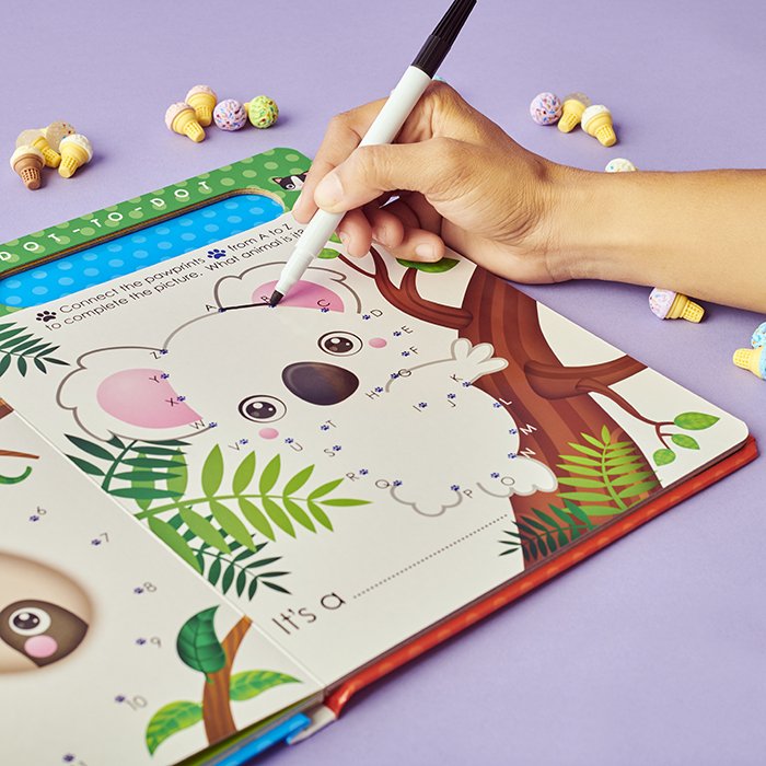 Write and Wipe Mazes and Dot to Dot