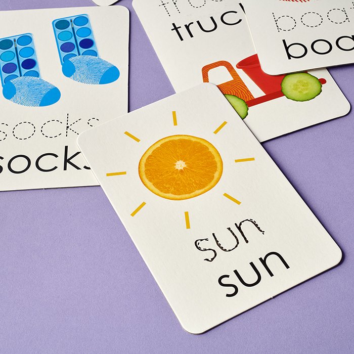 Alphaprints: Wipe Clean Flash Cards Words