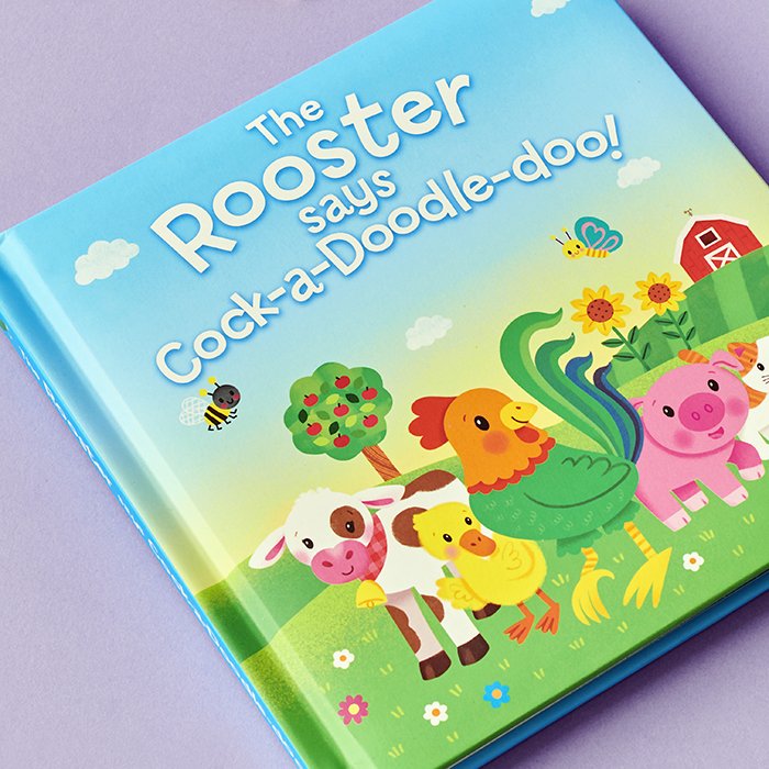 Rooster Says Cock a Doodle doo
