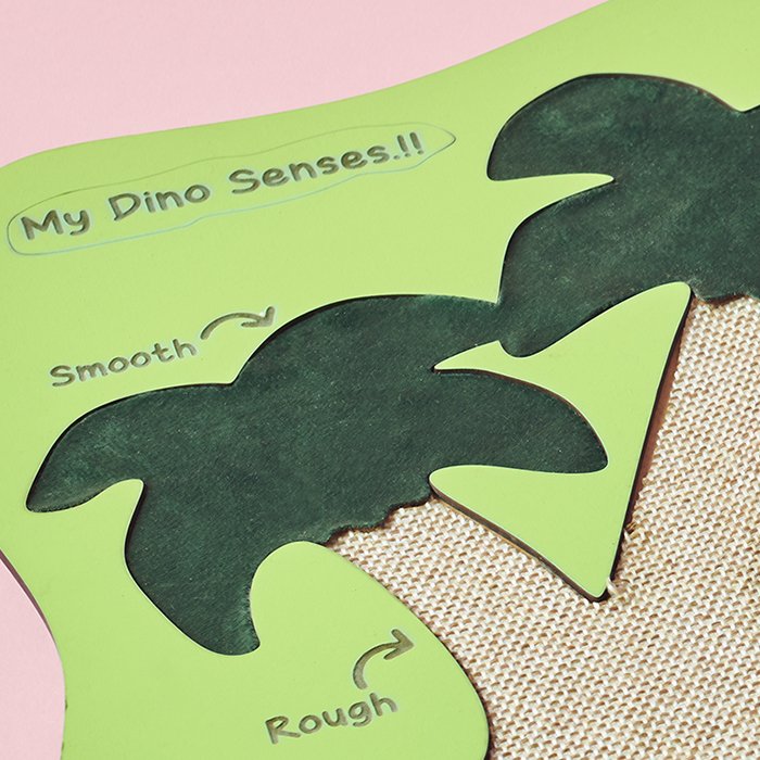 Dino Sensory Wall Painting