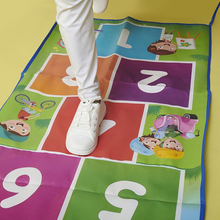 Hopscotch mat Count and Jump