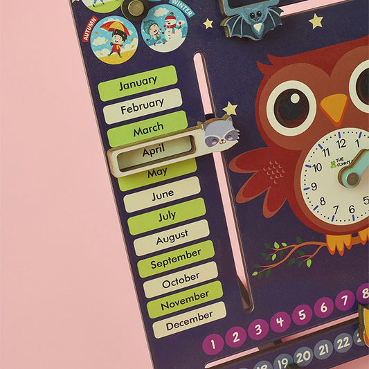 Owl Calendar Busy Board