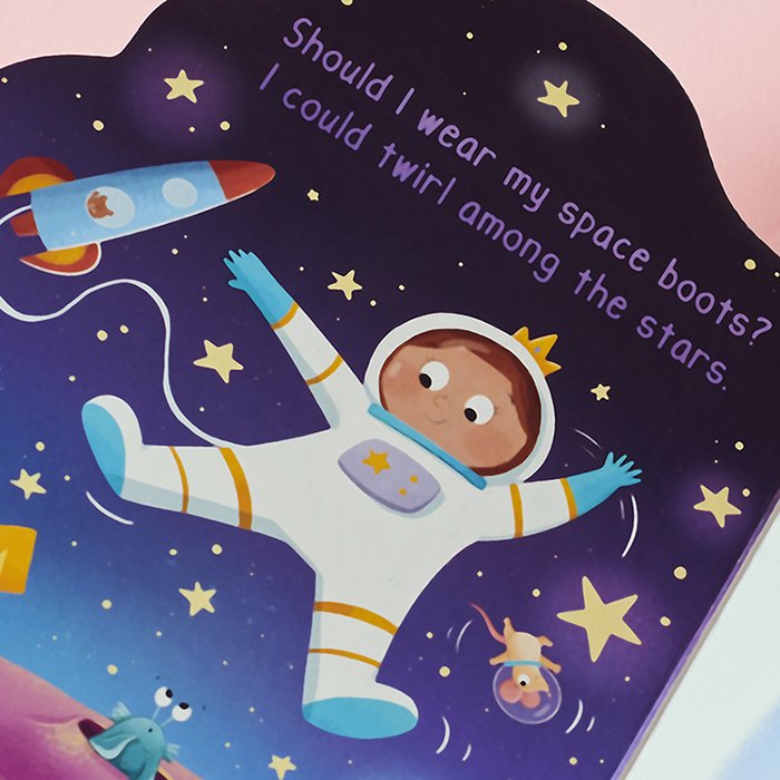 Dress up with Princess (Shaped Board Book)