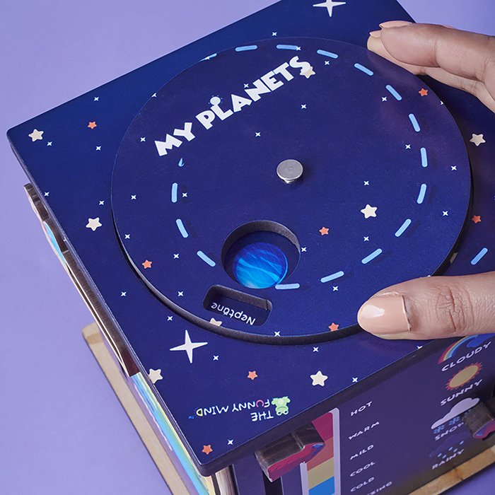 6" Galaxy Activity Busy Cube