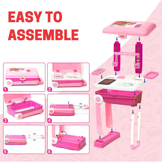 Big Kitchen Set Trolley