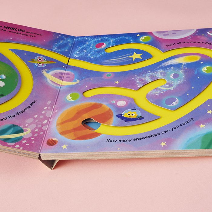 A-Maze Boards: Space Maze Explorer