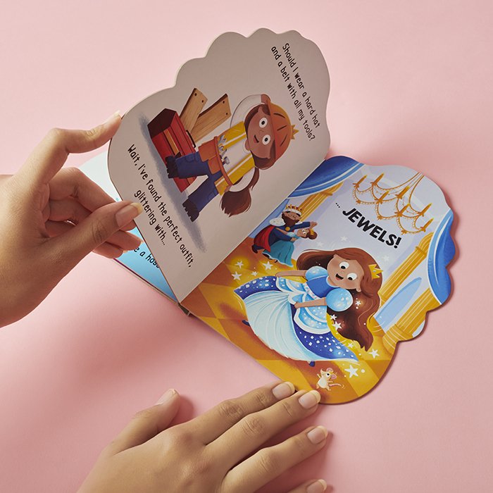 Dress up with Princess (Shaped Board Book)