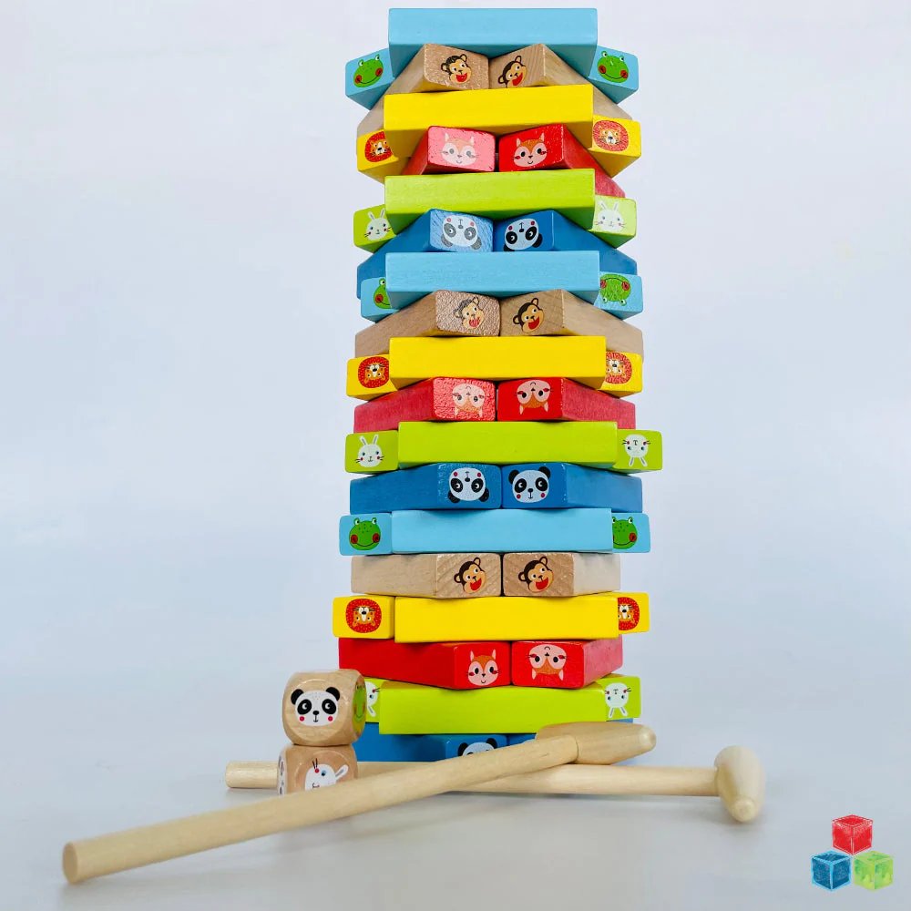 Jungle Tumble - Wooden stacking game