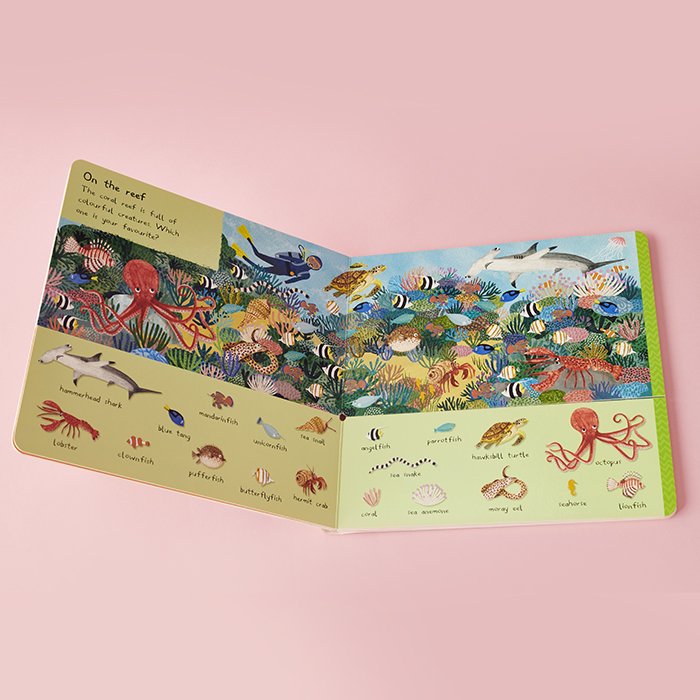 There are  101 Sea Creatures in this Book