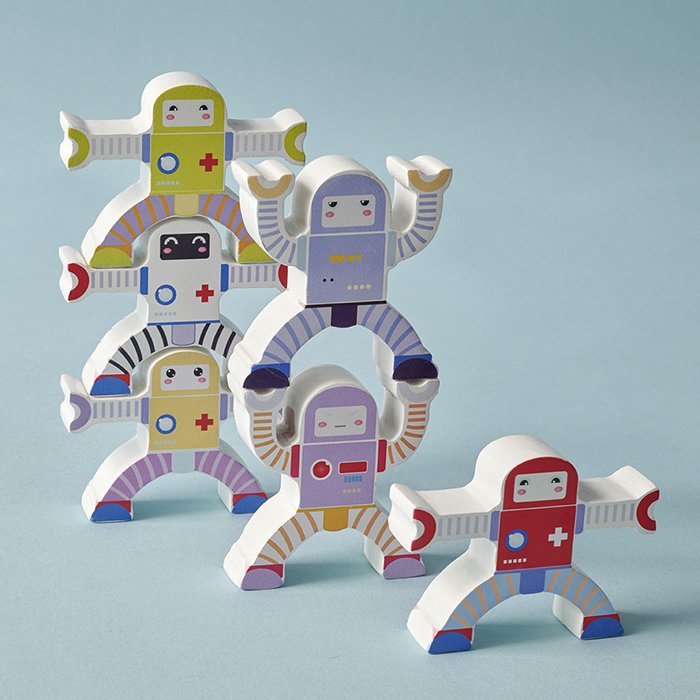 Robot Stacking Games Set of 10