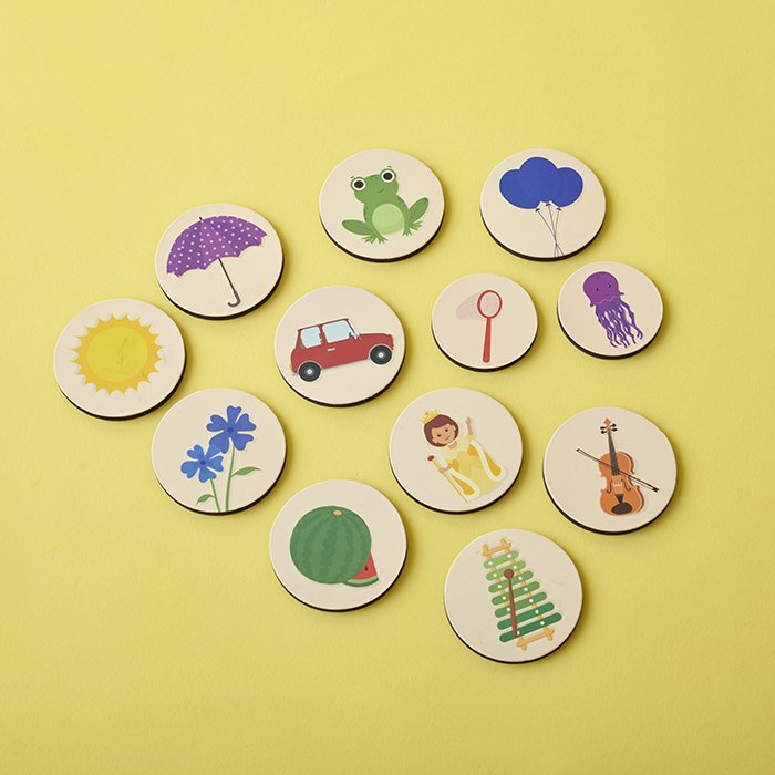 Magnetic Match-Alphabet Rainbow