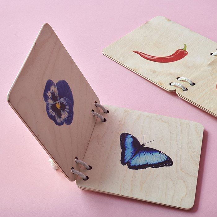 Wooden Pictorial Books