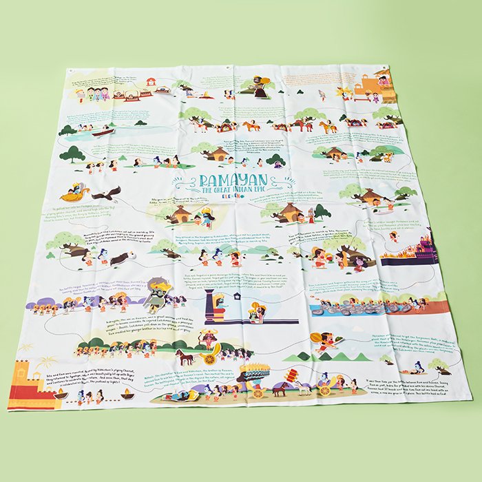 Ramayan- The Great Indian Epic Activity Mat