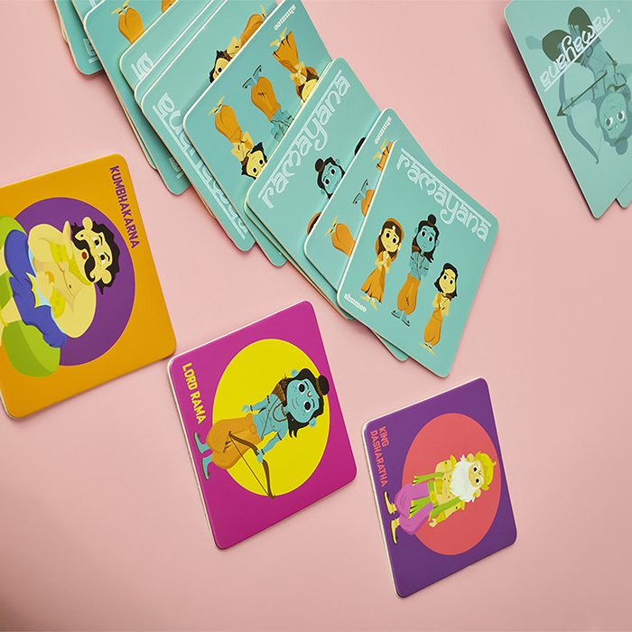 Ramayana combo - Peg dolls, memory cards and snap cards