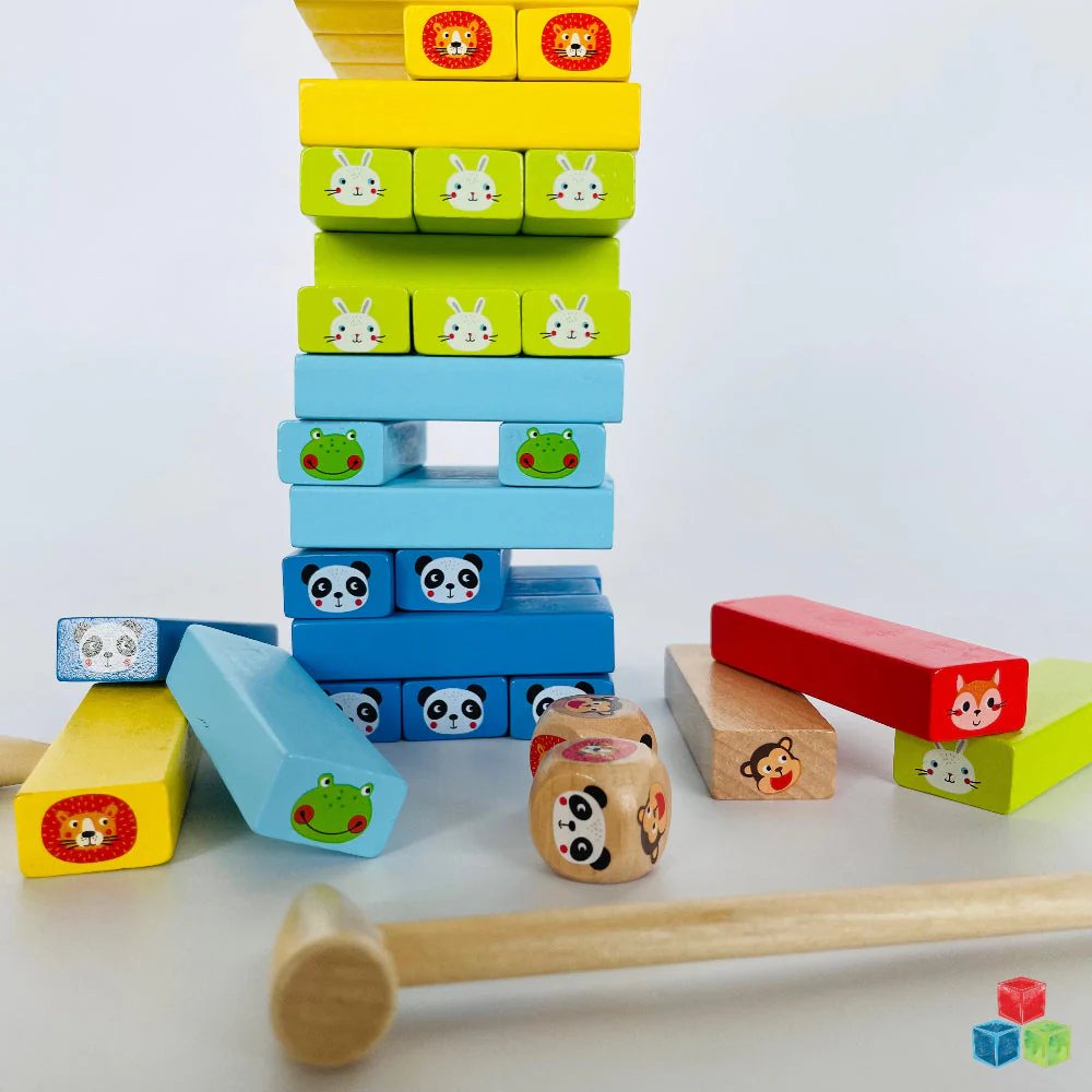 Jungle Tumble - Wooden stacking game
