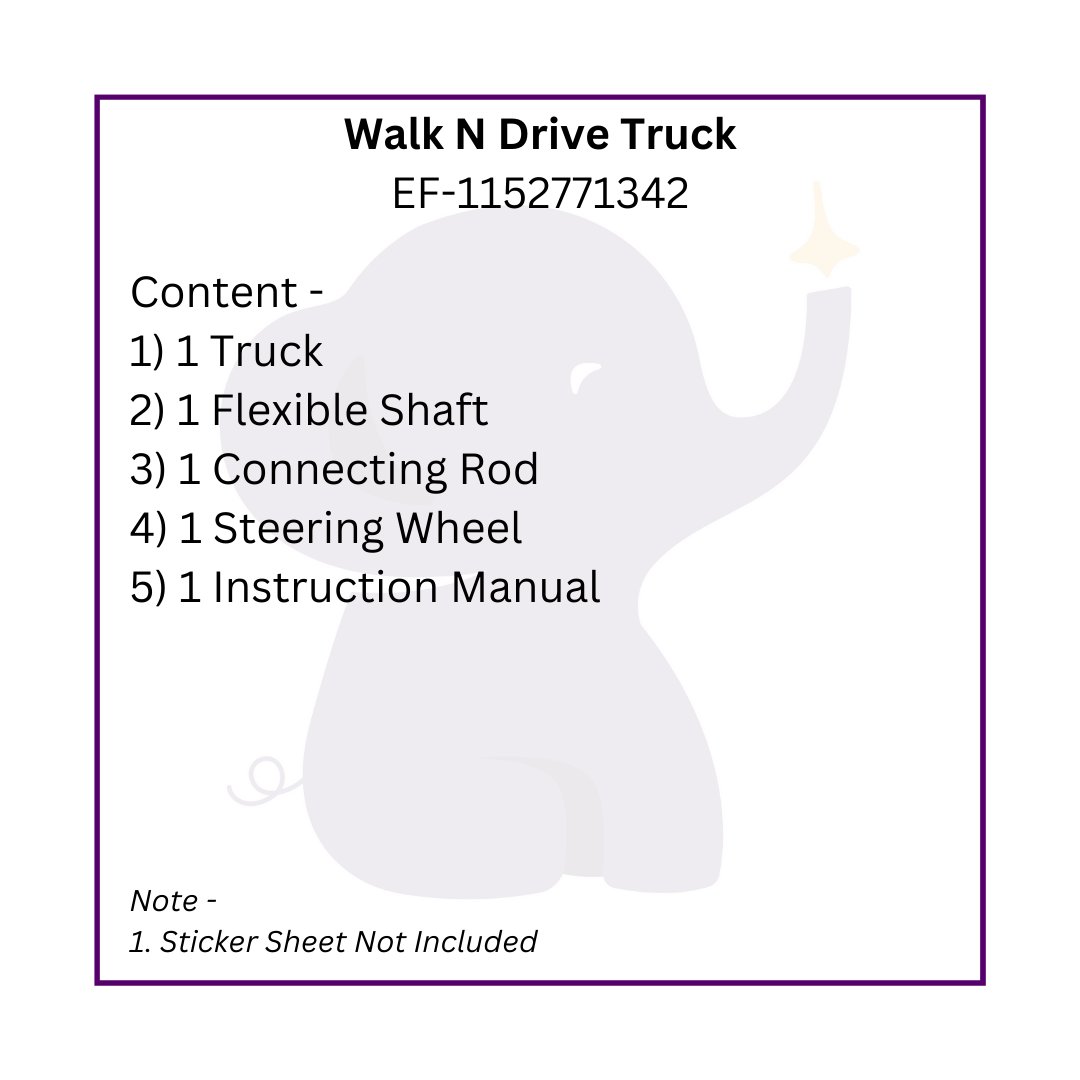 Walk N Drive truck