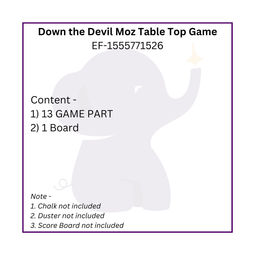 Down the Devil Moz Table Top Game