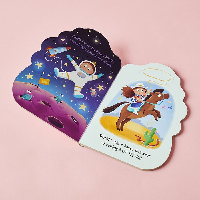 Dress up with Princess (Shaped Board Book)