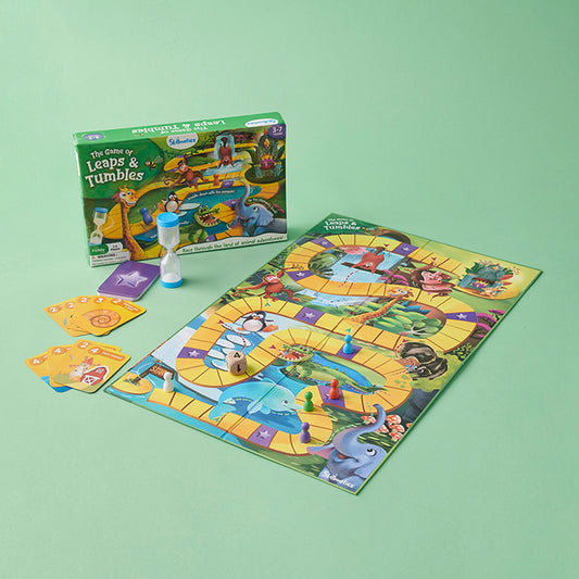 The Game of Leap & Tumbles