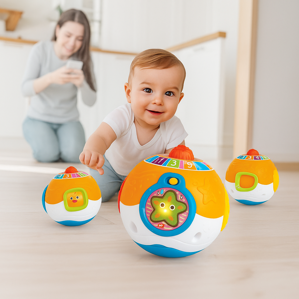 ROLL 'N LEARN ACTIVITY OCEAN BALL