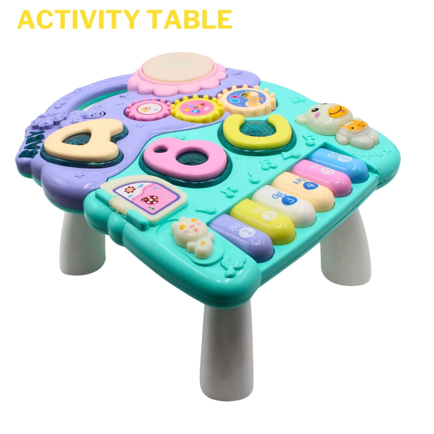 2 In 1 Baby Walker Toy Activity Piano