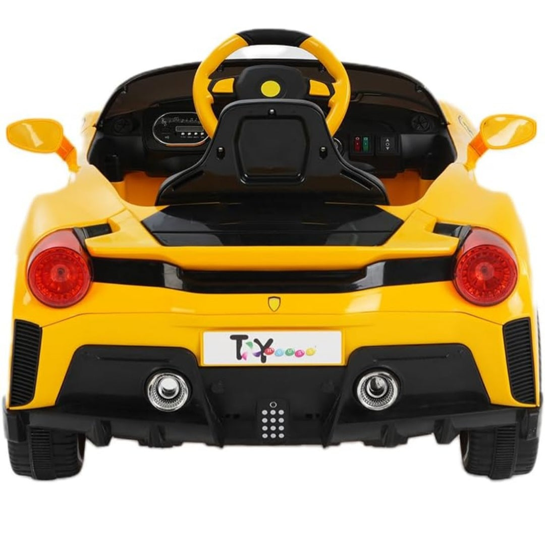Sports Car Yellow