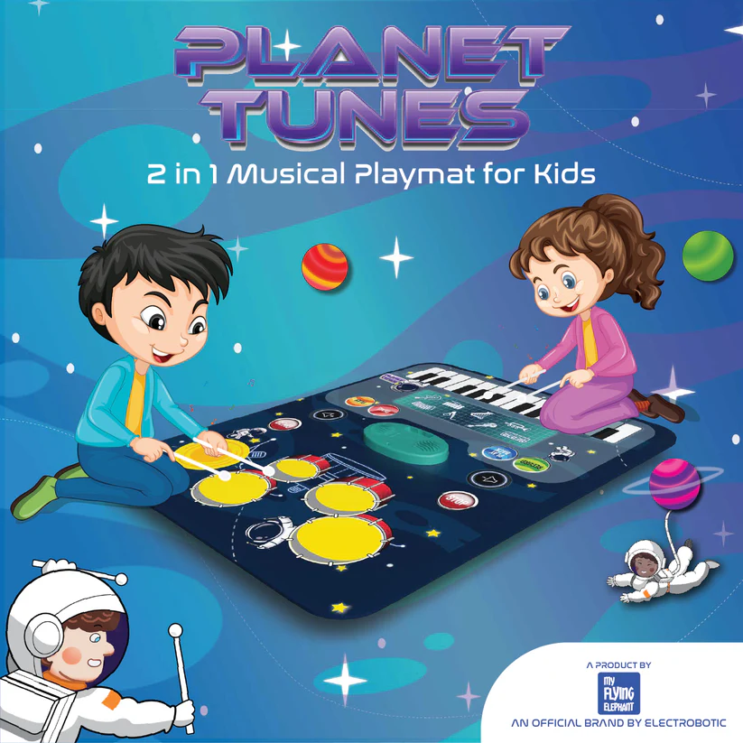 Space Jam 2 in 1 Piano Playmat