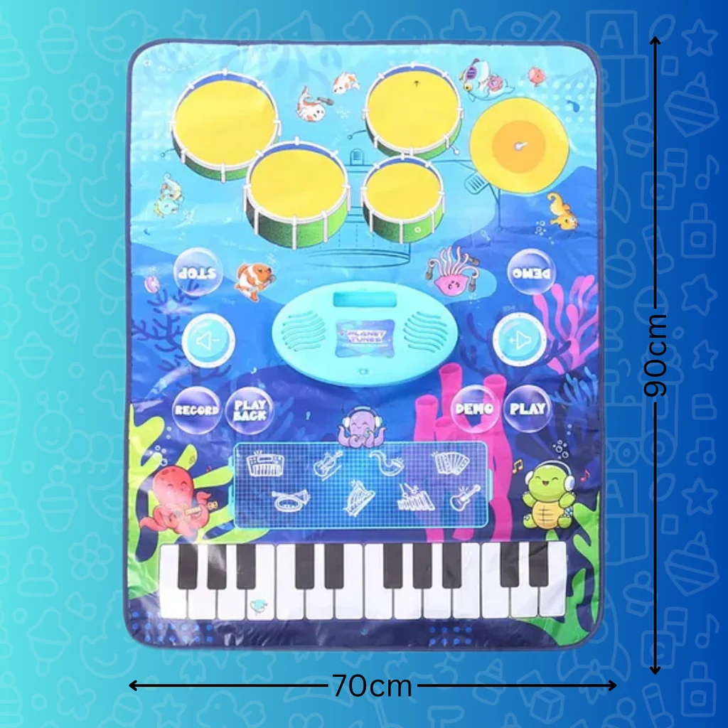 Ocean Jam 2 in 1 Piano Playmat