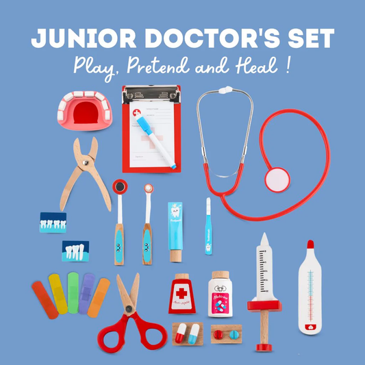 Premium Wooden Junior Doctor Set